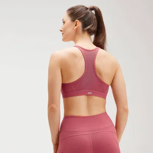 MP Ženski športni modrček Power Mesh - jagodno roza - Size XXS