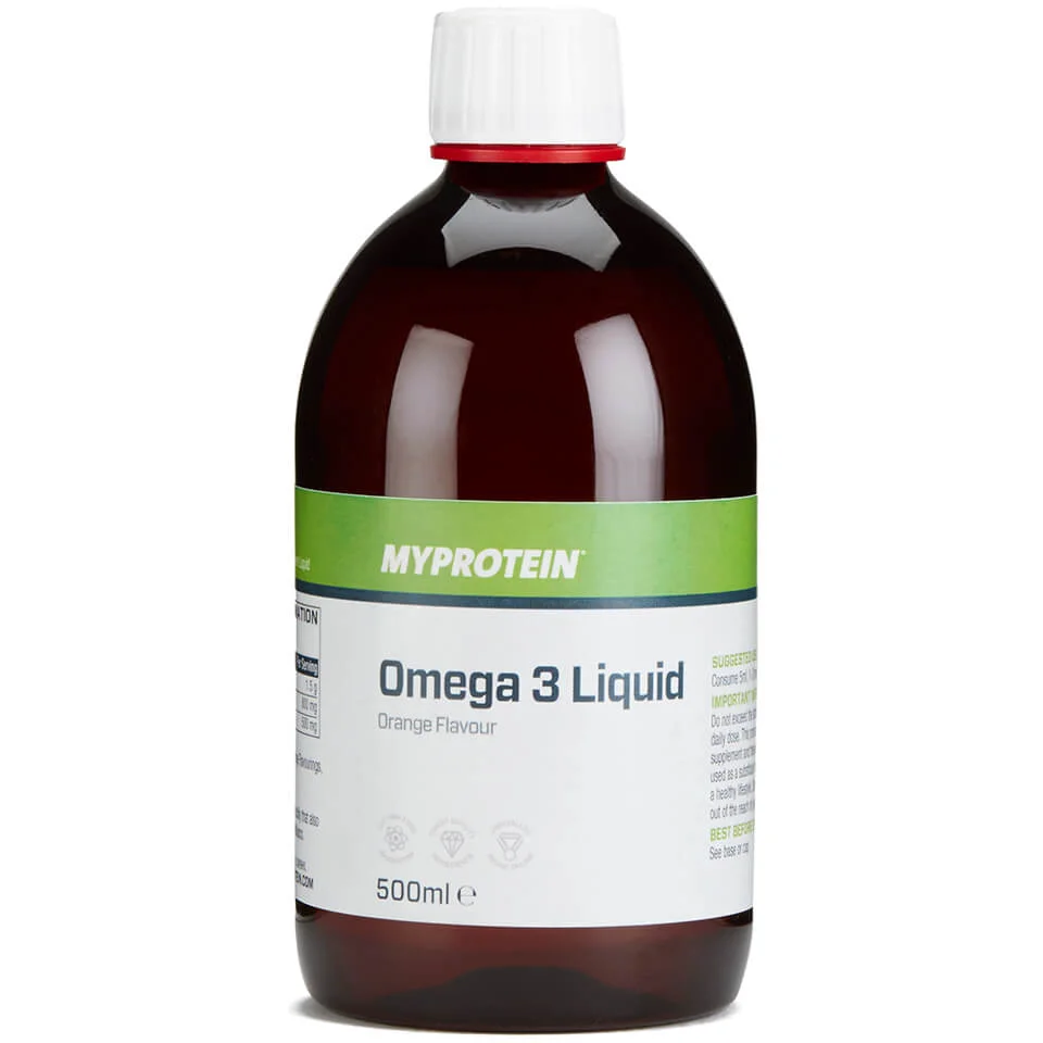 Tekočina Omega 3 - 500ml - Jagoda Slika 1