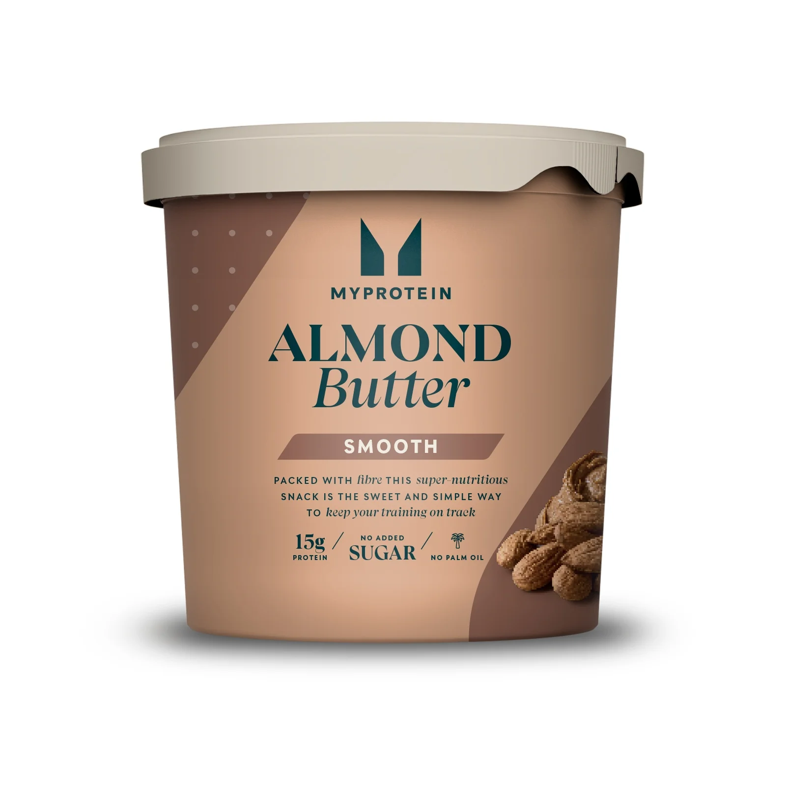 Naravno mandljevo maslo - 1kg - Original - Smooth Slika 1