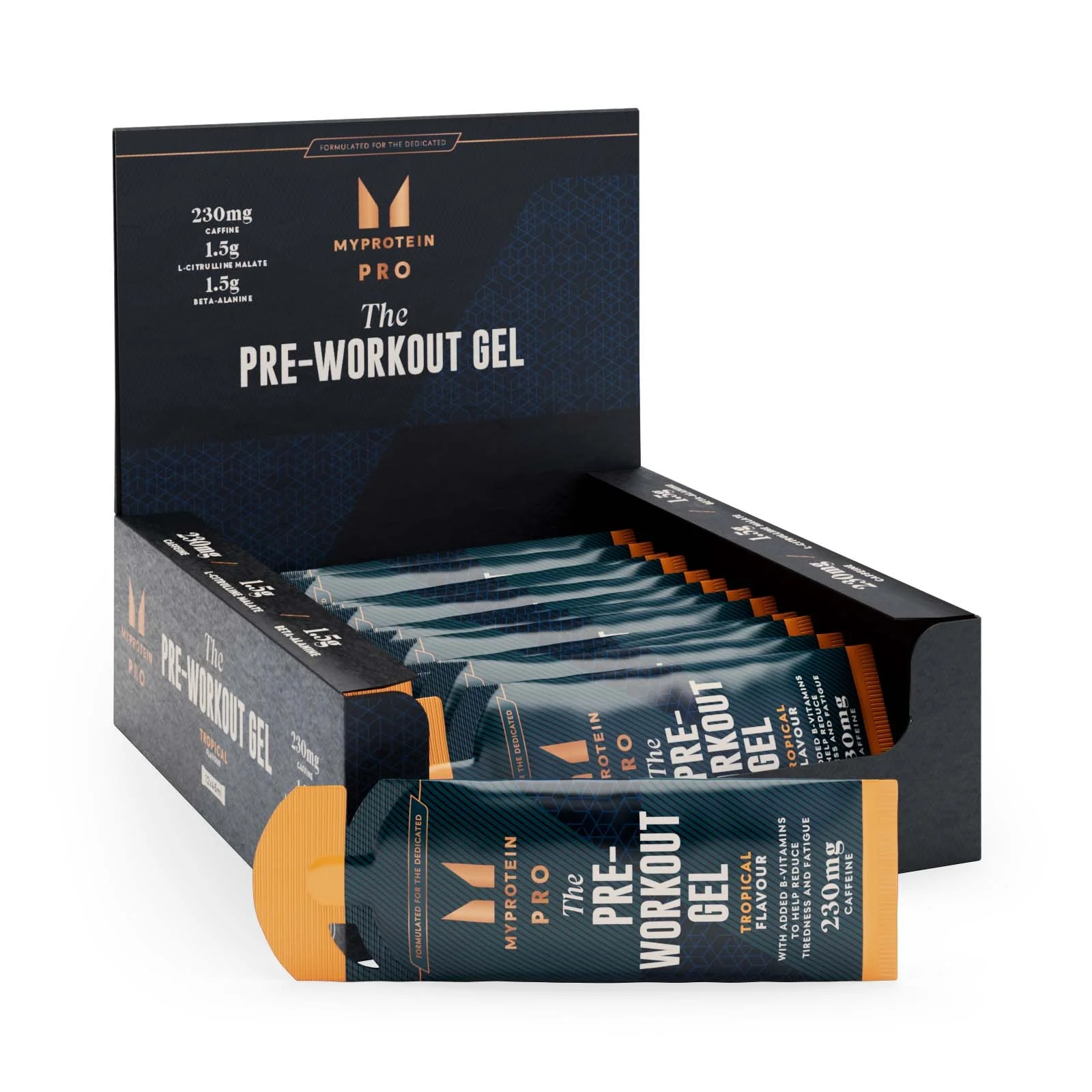 Pre-Workout Gel - 12 x 50g - Tropski Užitek Slika 1