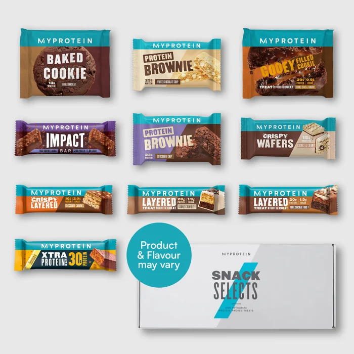 Paket beljakovinskih prigrizkov Protein Snack Box
