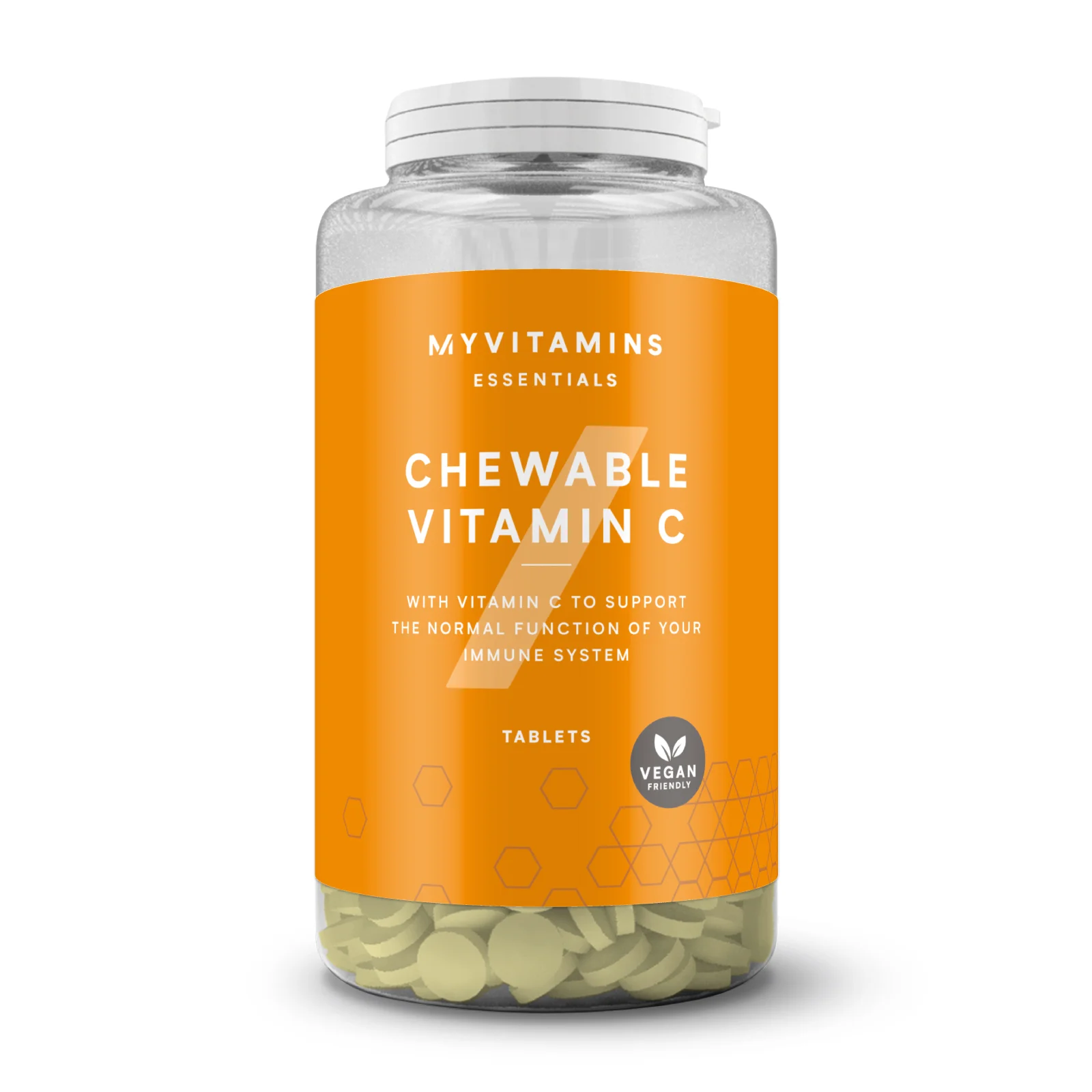 Žvečljivi Vitamin C - 60tablete - Oranžna Slika 1
