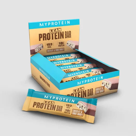 Lean proteinska ploščica - 12 x 45g - Chocolate and Cookie Dough