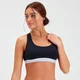 MP Ženski osnovni kosi, nedrček bralette – črn (paket z 2 kosoma)