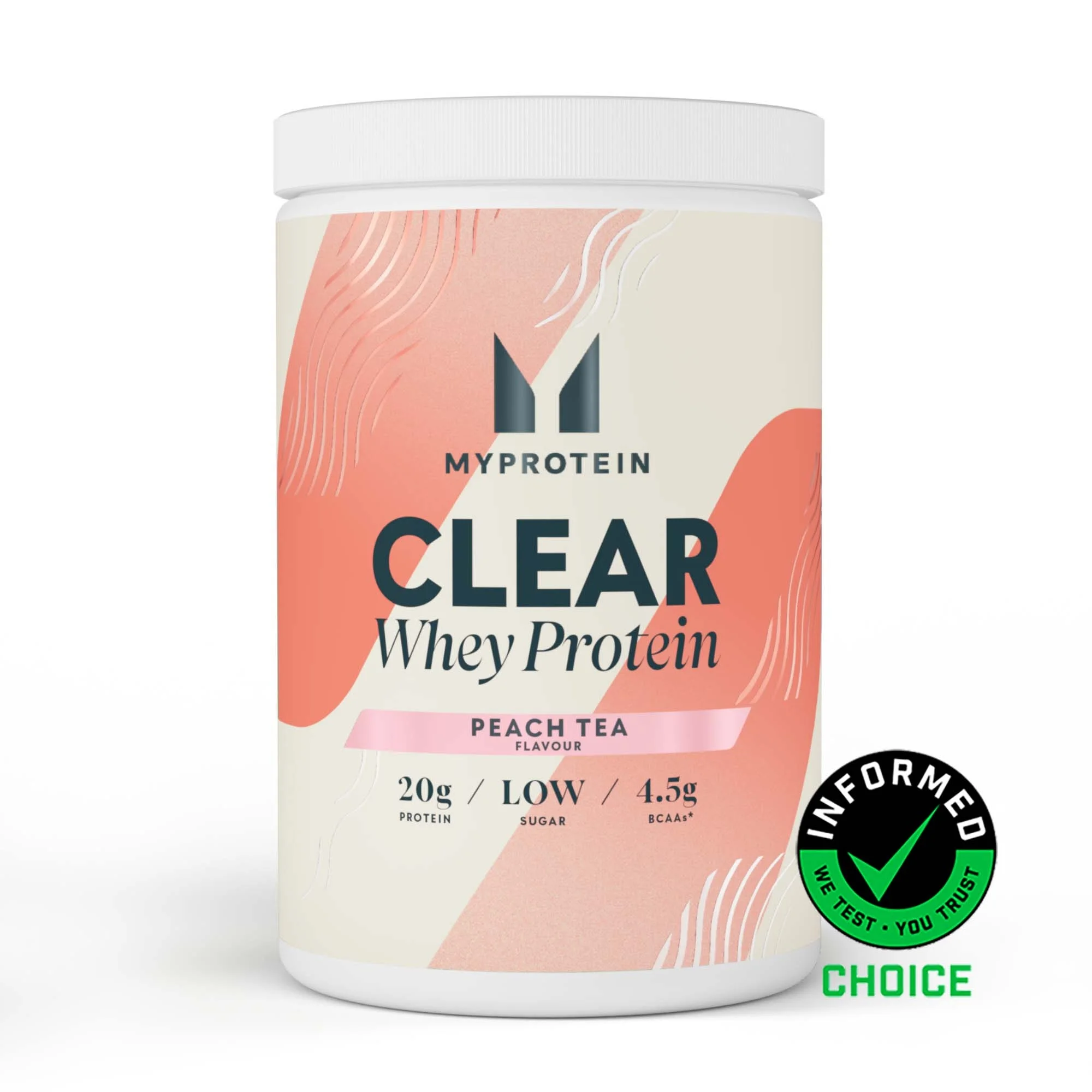 Myprotein Clear Whey Protein - 500g - 20Porcij - Breskov čaj Slika 1