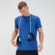 MP Moška majica s kratkimi rokavi Performance - Cobalt/Black