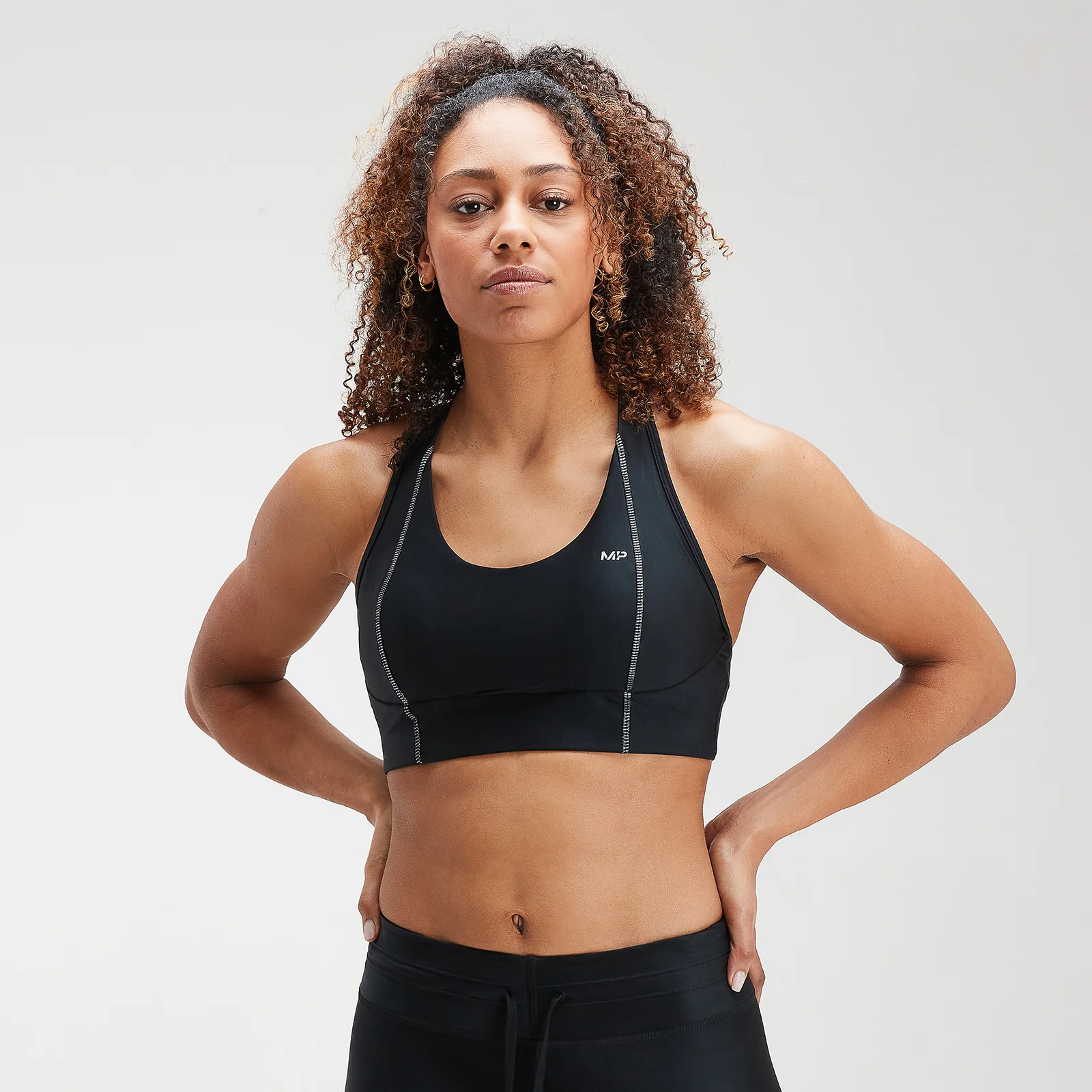 MP Women's Velocity Sports Bra- Black - XS Slika 1