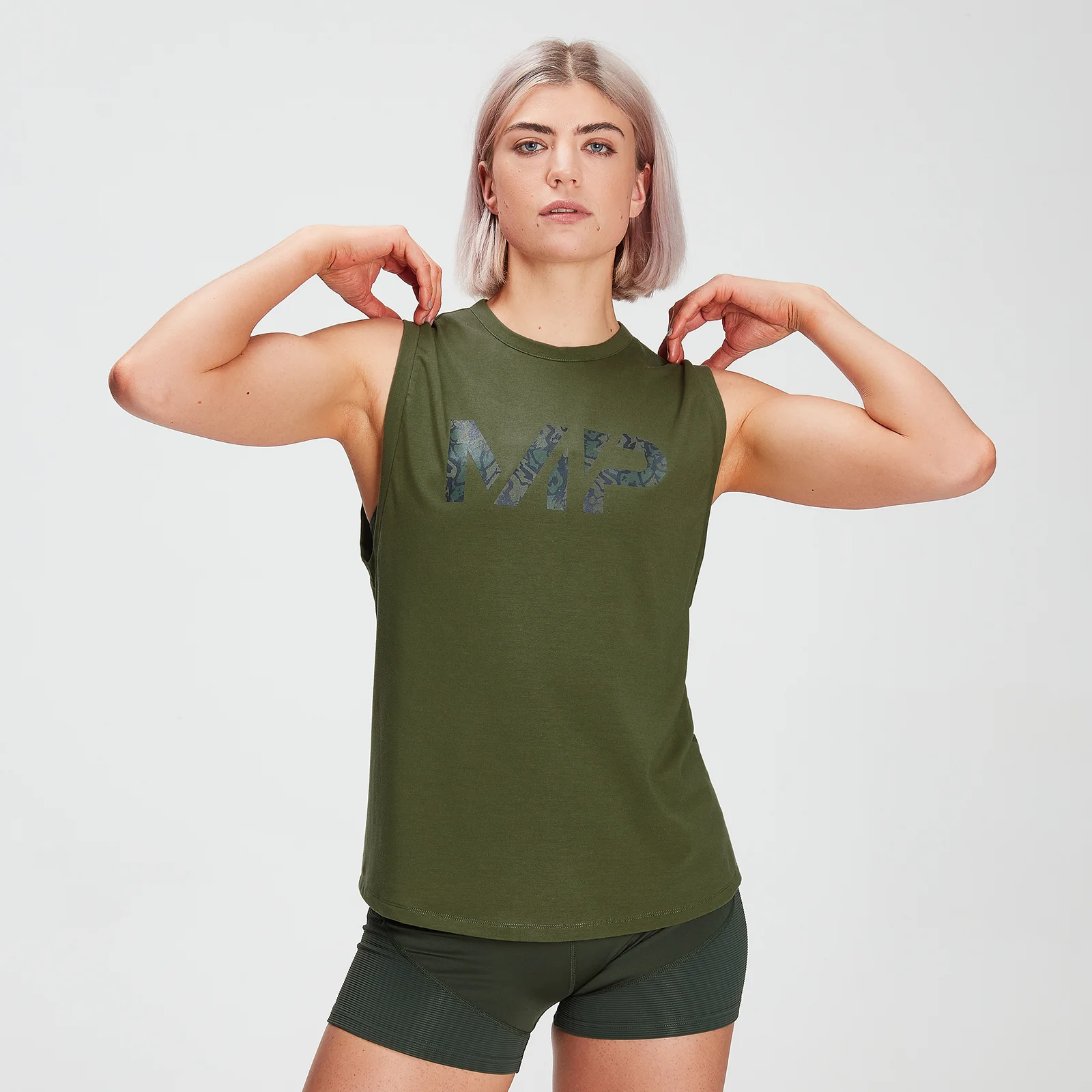 MP Women's drirelease® Drop Armhole Tank- Leaf Green - XS Slika 1
