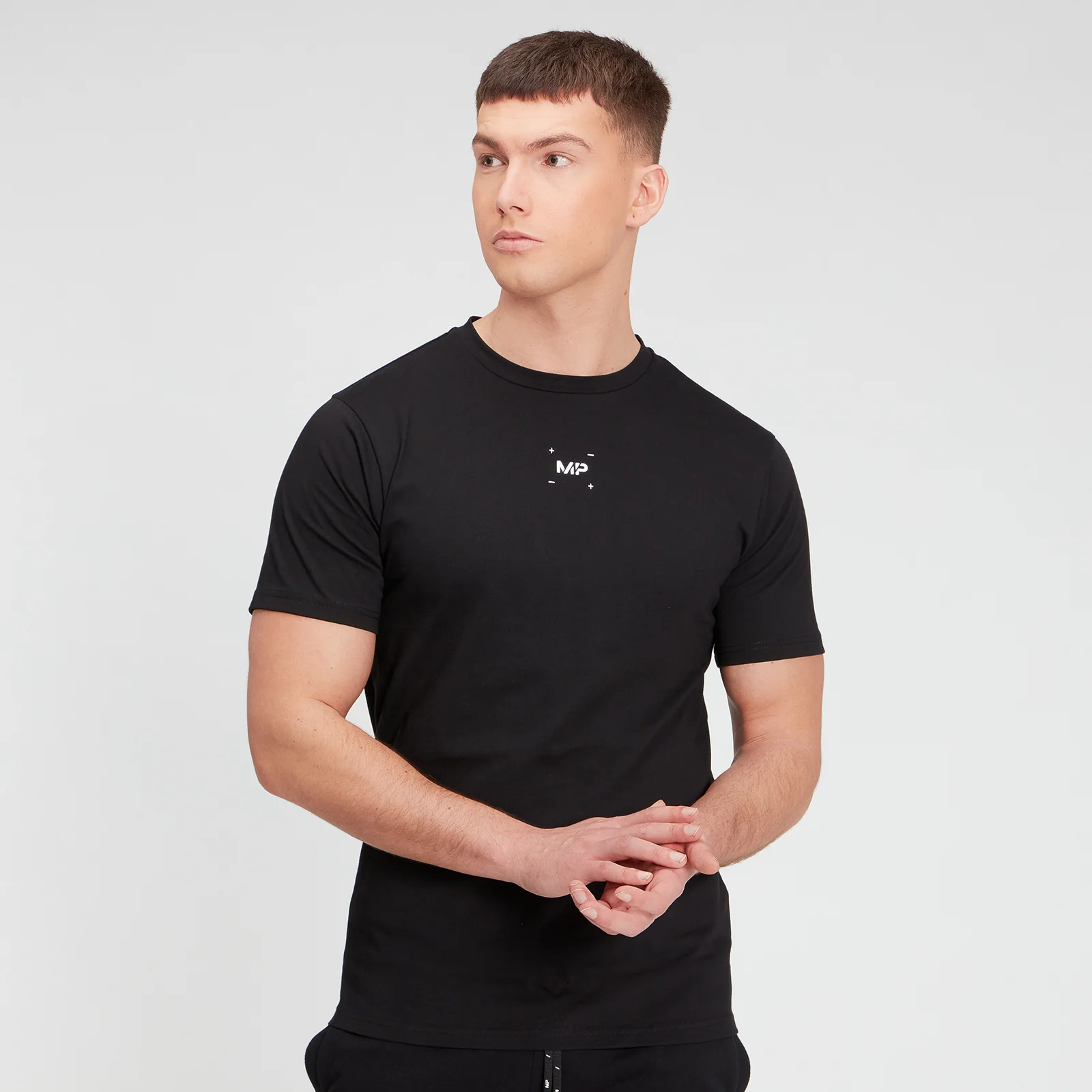 MP Men's Central Graphic Short Sleeve T-Shirt - Black - XXS Slika 1