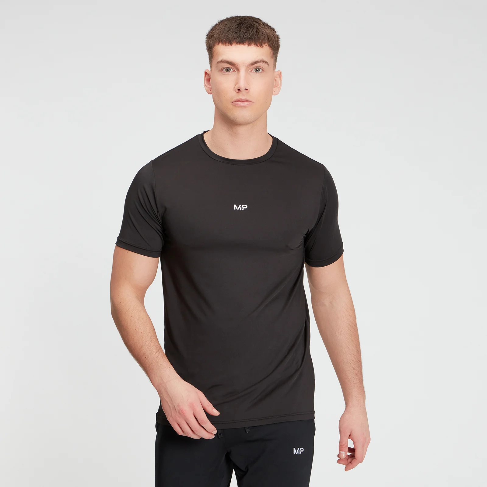 MP Men's Graphic Training Short Sleeve T-Shirt - Black - XXS Slika 1