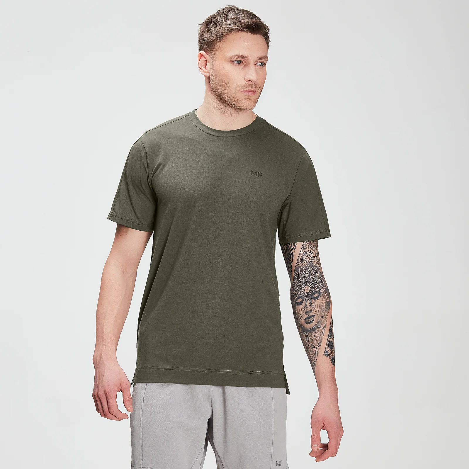 MP Men's Training drirelease® Short Sleeve T-shirt – Dark Olive - XXS Slika 1