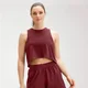 MP Ženski telovnik Essentials Training Reach Vest - Claret