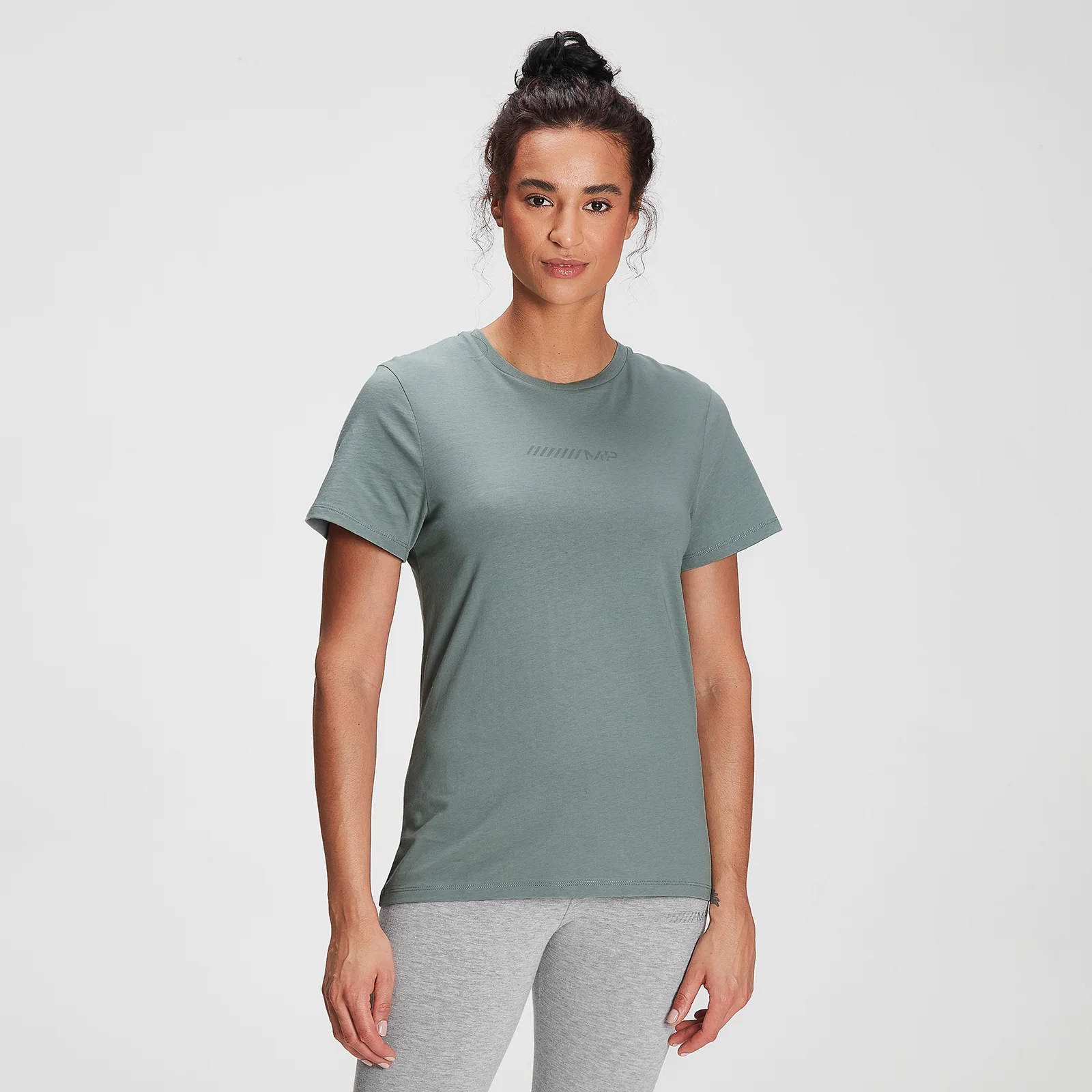 MP Women's Tonal Graphic T-Shirt - Washed Green - XXS Slika 1