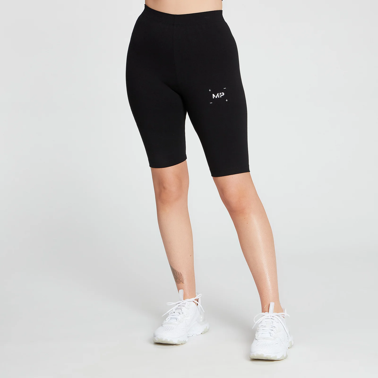 MP Women's Central Graphic Cycling Shorts - Black - XXS Slika 1