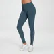 MP Women's Branded Training Leggings - Deep Sea Blue