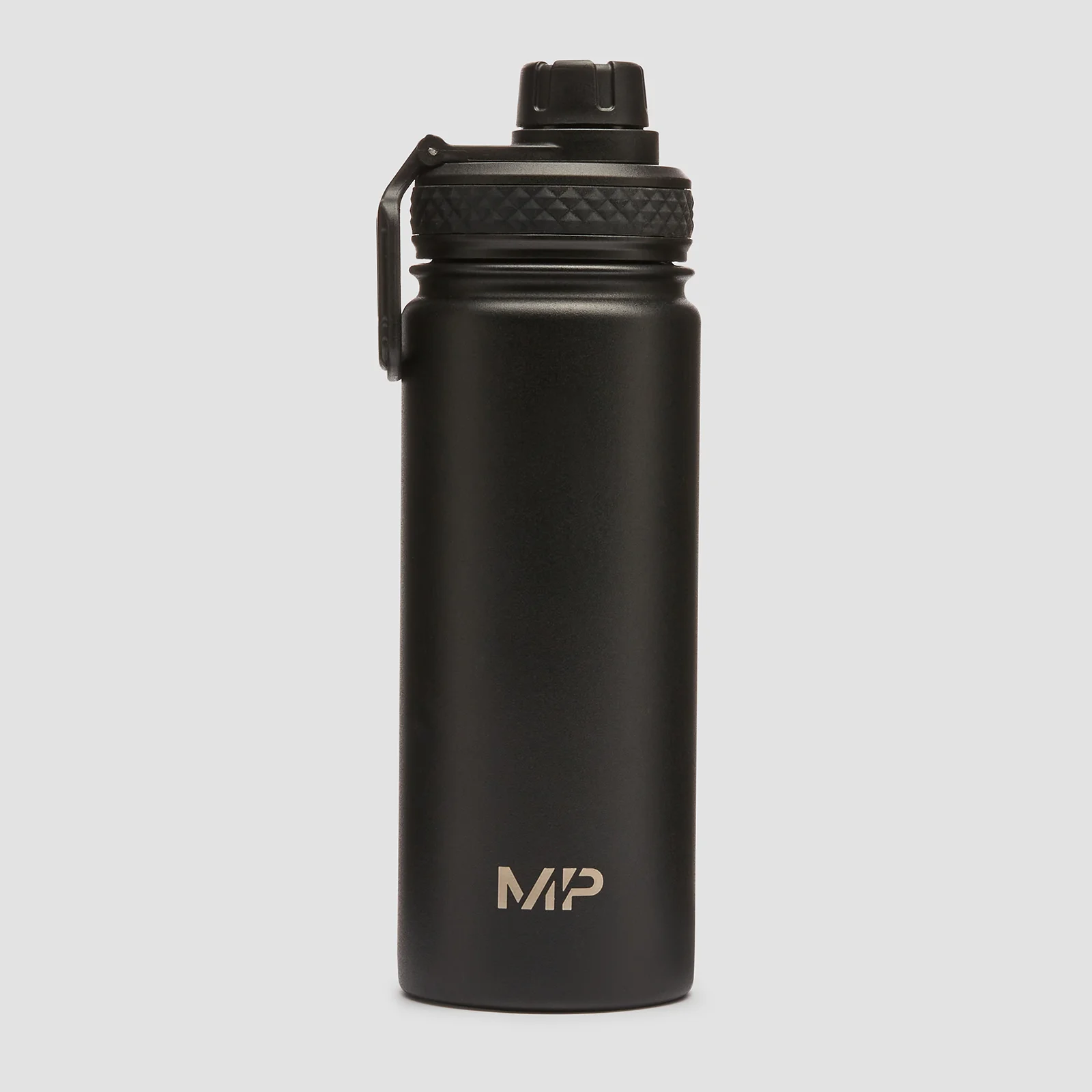 MP Srednja kovinska steklenička za vodo – črna – 500 ml Slika 1
