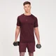 Moška majica s kratkimi rokavi Graphic Training MP – krvavo rdeča (Washed Oxblood)