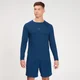 Moška majica z dolgimi rokavi Graphic Training MP – temno modra