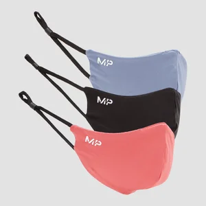 MP maska (3 paketi) - črna/berižnato rožnata/Galaxy - Colour Black/Berry Pink/Galaxy