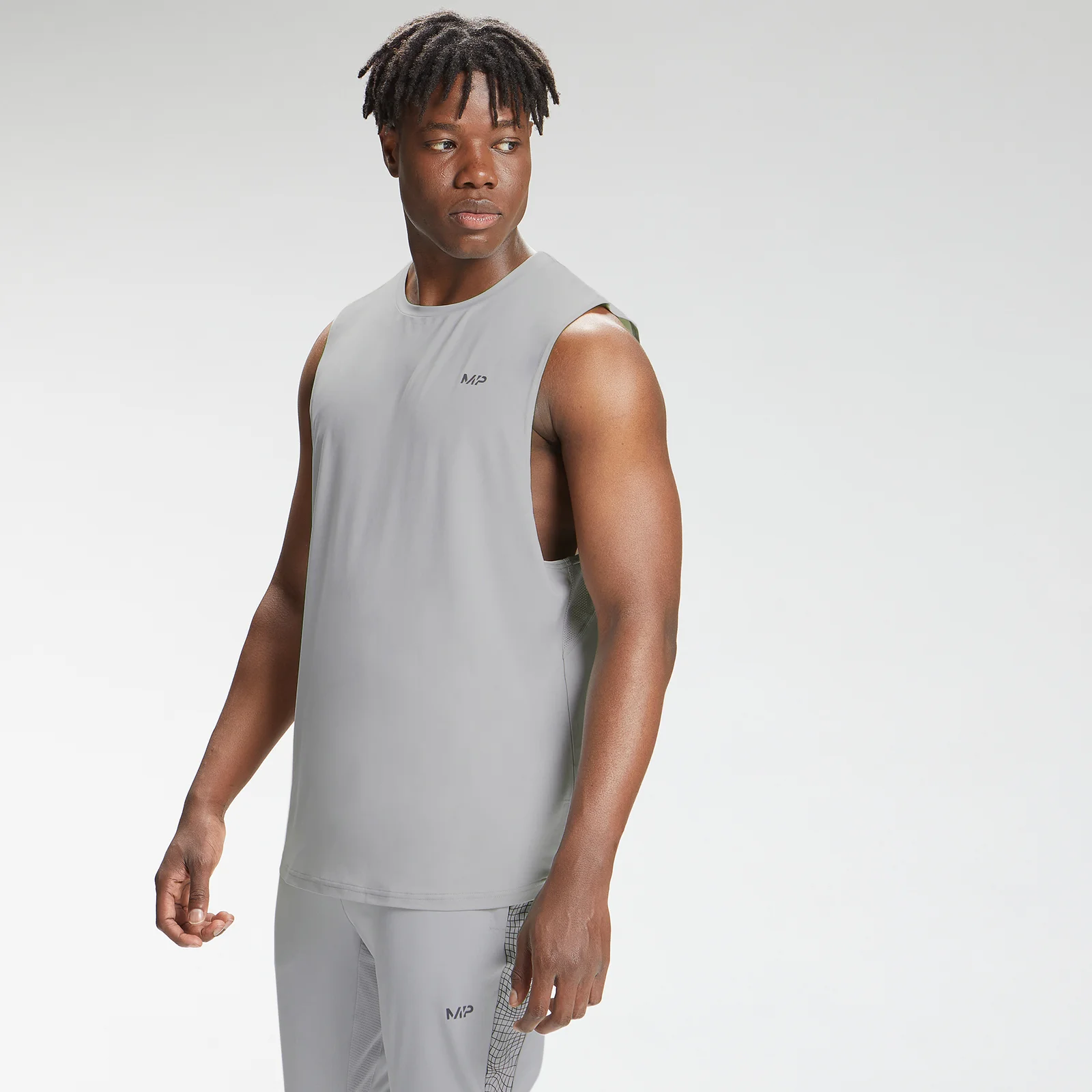 MP Moška majica Tempo Tank Top - Chrome - XXS Slika 1