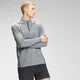 MP Moška majica Velocity 1/4 Zip Top - Charcoal Marl