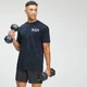 MP Moška majica s kratkimi rokavi Adapt Tie Dye Oversized T-Shirt - Petrol Blue/Black