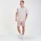 MP Moška majica s kratkimi rokavi Rest Day Short Sleeve T-Shirt – kostno siva