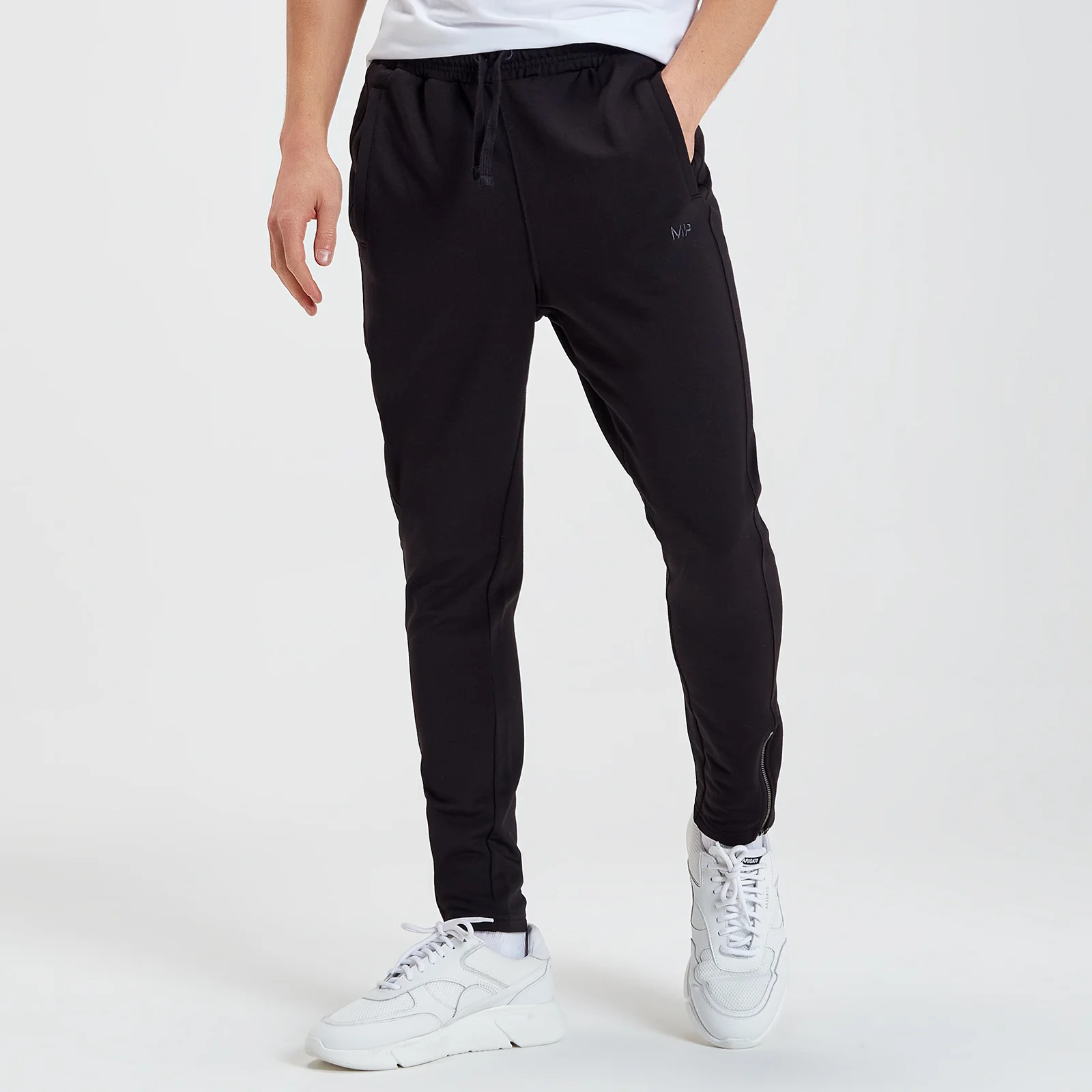 MP Moški joggerji Rest Day Joggers – sprana črna - XXS Slika 1