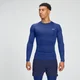 Moška športna majica MP Training Baselayer z dolgimi rokavi – intenzivno modra