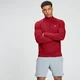 Zgornji del z zadrgo Men's 1/4 Zip – bordo