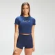 MP Ženska majica z logotipom Adapt Camo Crop T-Shirt - Petrol Blue