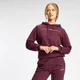 MP Ženski pulover s kapuco Mini Mark Graphic – Merlot
