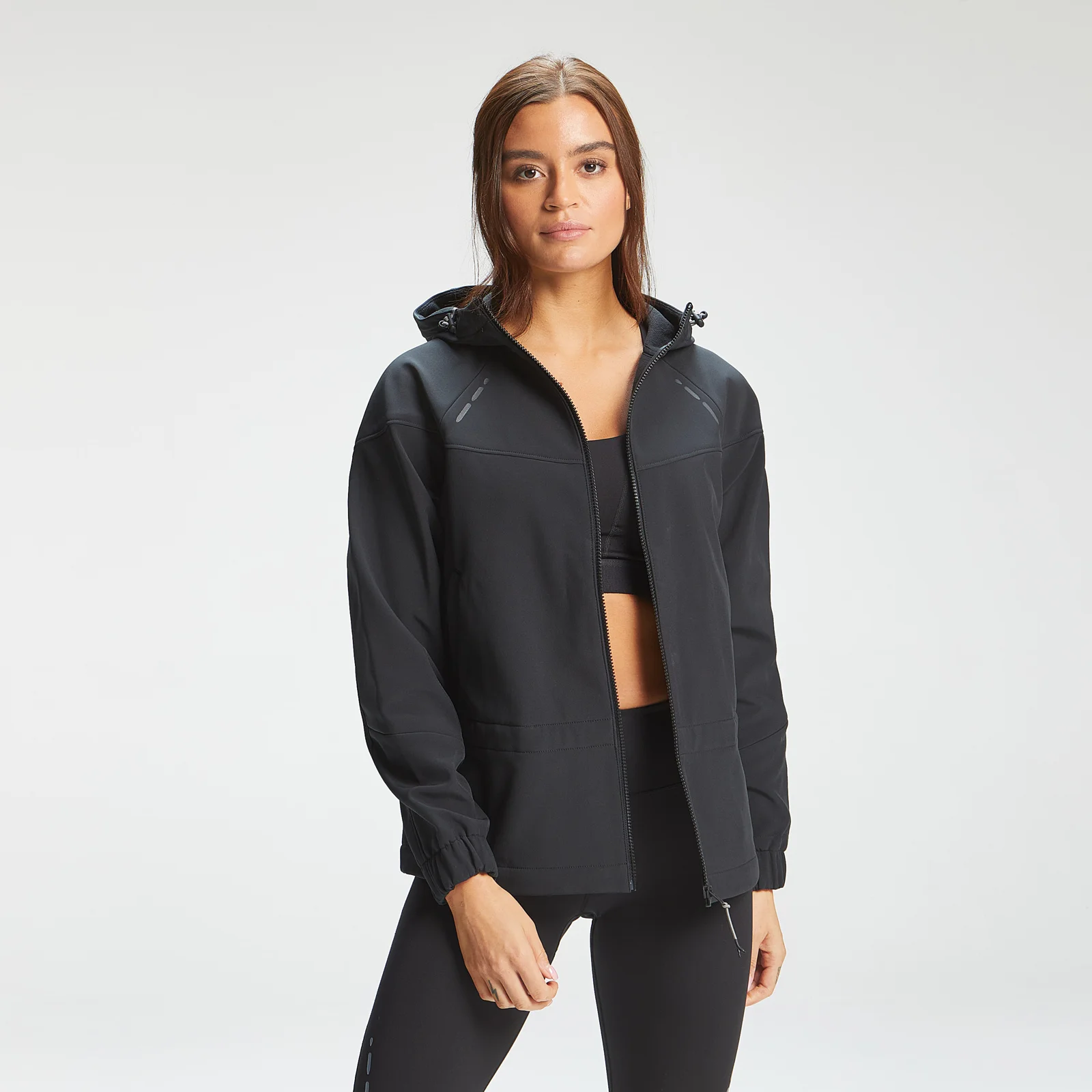 MP Women's Power Ultra Soft Shell Jacket - Black - XXS Slika 1