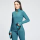 Ženska majica MP Power 1/4 Zip Top - Ocean Blue