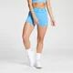 MP Curve Booty Short - svetlo modra
