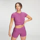 MP Ženska majica s kratkimi rokavi Power Crop Top - Orchid