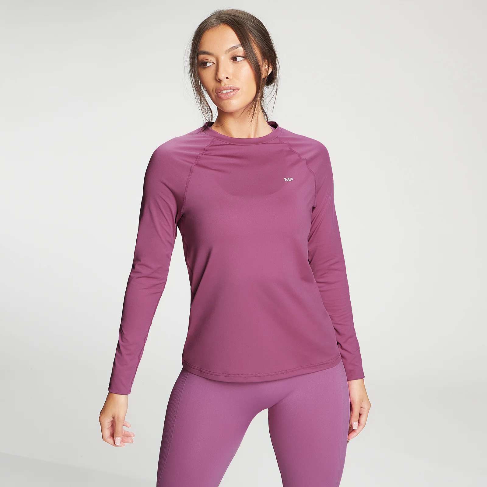 MP Women's Training Slim Fit Long Sleeve Top - Orchid - XXS Slika 1