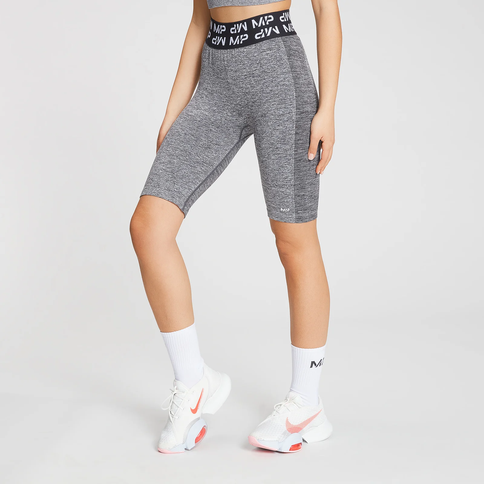 MP Ženske kolesarske hlače Curve - Grey - M Slika 1