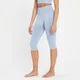 MP Ženske brezšivne hlače Composure Capri Leggings - Blue Sky