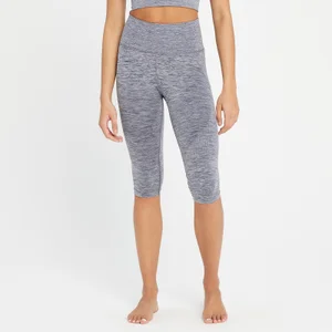 MP Ženske brezšivne hlače Composure Capri Leggings - Galaxy Blue - Size XS