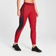 MP Ženske hlače Engage Colour Block Leggings - Danger/Wine
