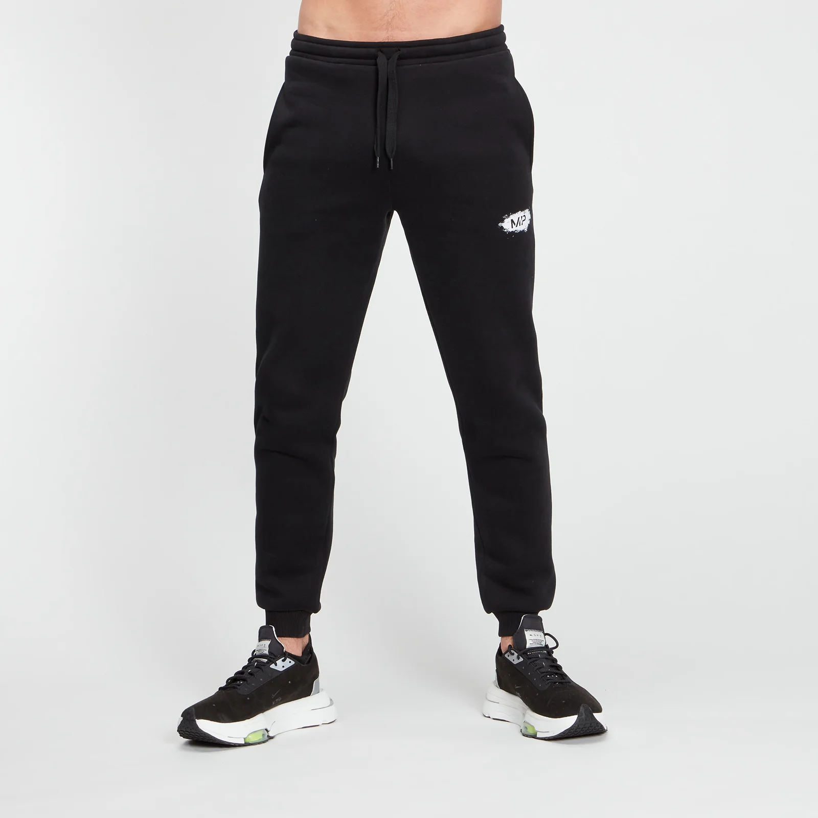 MP Men's Chalk Graphic Joggers - Black - XXS Slika 1