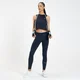 MP Ženski telovnik Infinity Mark Training Crop Vest – modrozelen