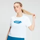 MP Ženska majica Chalk Graphic Crop - Bela