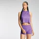MP Ženski telovnik za trening MP Repeat Crop Vest - Deep Lilac