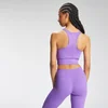 MP Ženski nedrček MP Training Racerback Bra - Deep Lilac