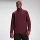 MP Moški pulover iz flisa z zadrgo Rest Day 1/4 Zip – merlot rdeče