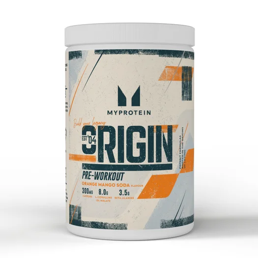 Prehransko dopolnilo za pred vadbo Origin Pre-Workout - 600g - Orange & Mango