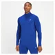 MP Moška majica Training z 1/4 zadrgo – Cobalt Blue