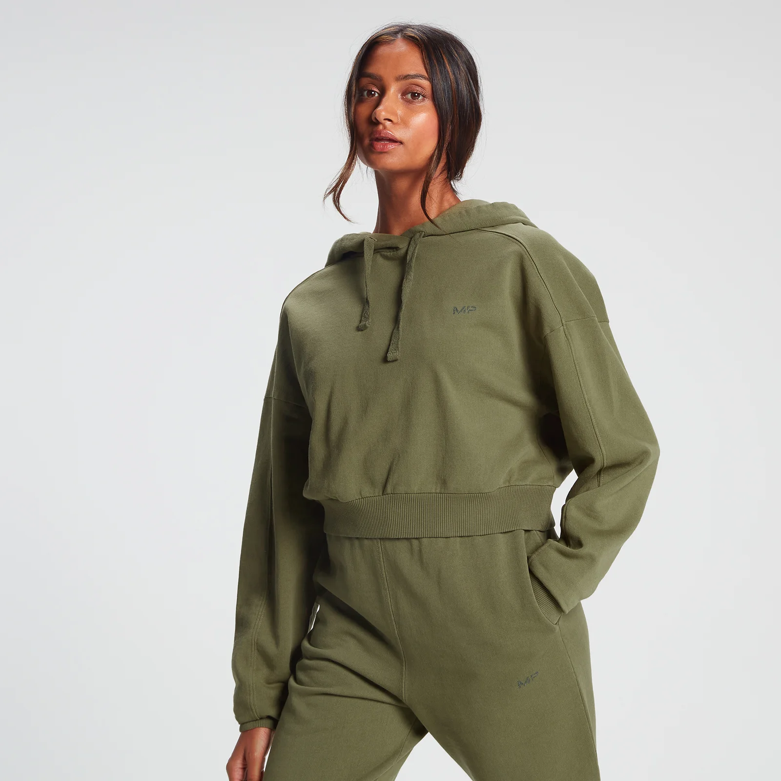 MP x Alice Klomp Snake Logo Hoodie - Green - XS Slika 1